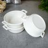 3X Naczynie Zapiekania Żaroodporne Miska Miseczka Kokilka Porcelanowa 130Ml