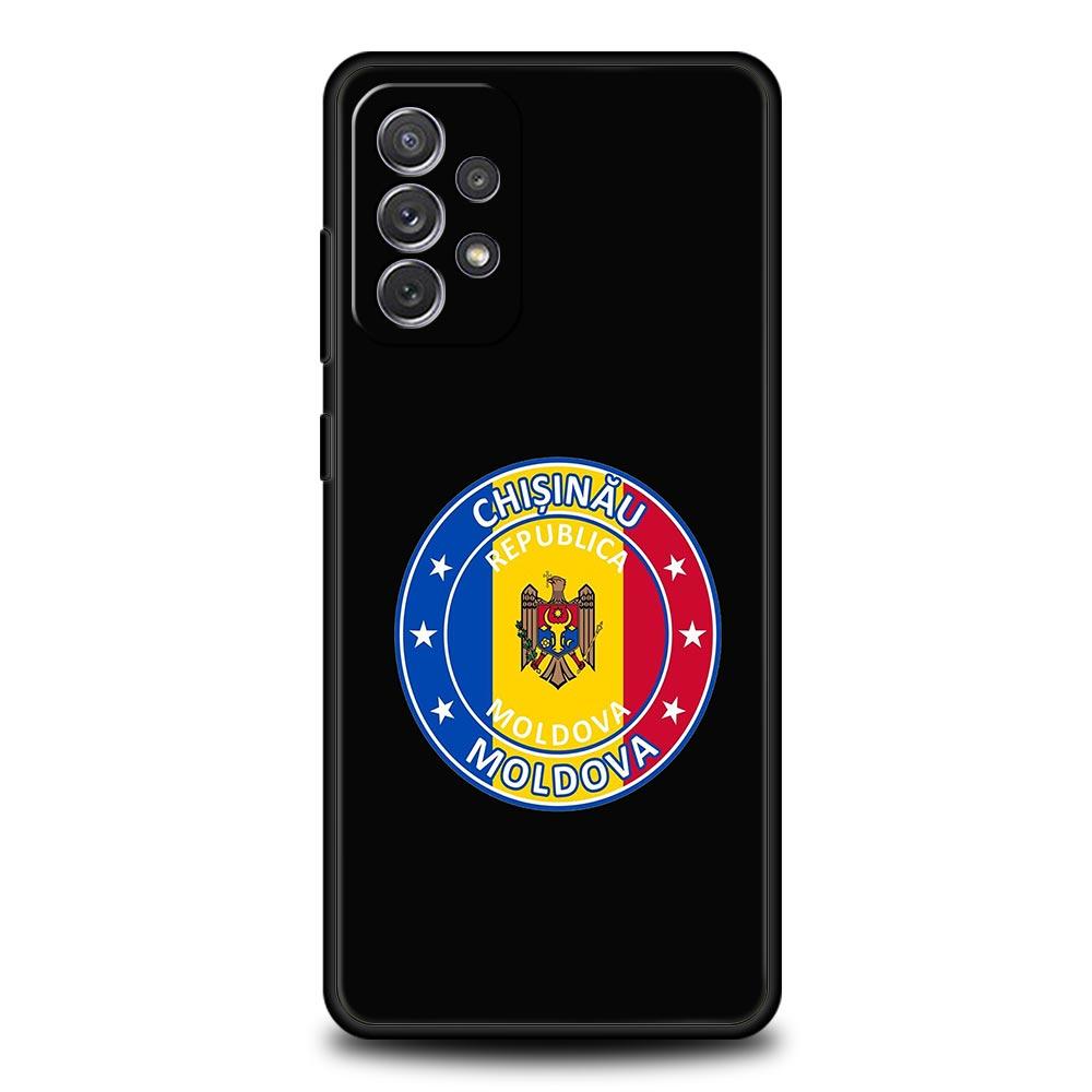 Moldawien Flagge Handyhülle Für Samsung Galaxy A15 A13 A51 A71 A41 A31 A21S A03S A05 A35 A32 A55 A23 A25 A33 A53 A73 5G Hülle