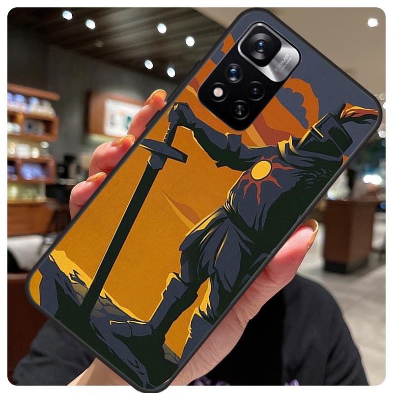 Praise the Sun Dark Souls For Redmi Note 11 Pro Case For Redmi Note 12 8 9 10 Pro 8T 9S 10S 11S 12S 12C 9C 10C Coque