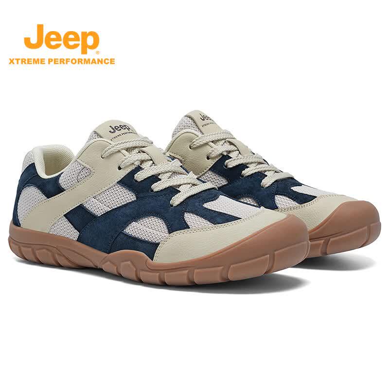 Jeep Men's Breathable Knit Running Shoes