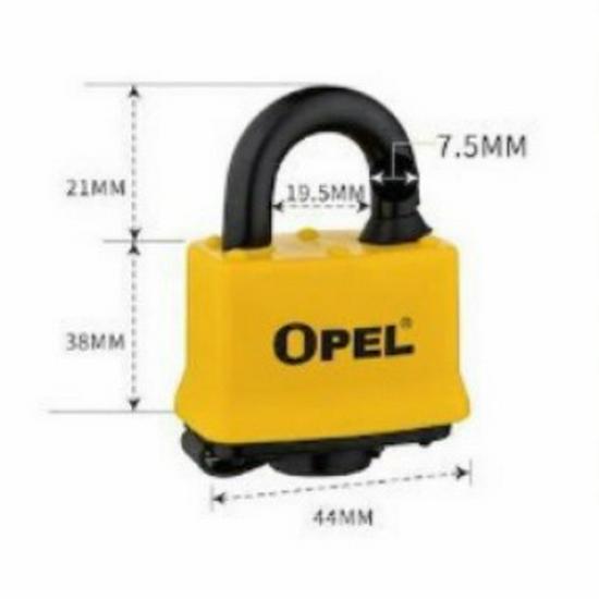 Univerzální vodotěsný protizlodějský visací zámek - Nerezový, odolný proti vypáčení, pro domácnost a bránu