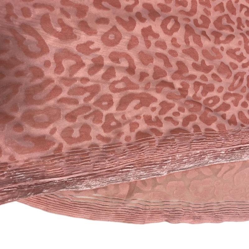 1yard African Lace Fabric Leopard Print Stretchy Velvet Fabric Spandex Jacquard Fabrics for DIY Sewing Clothing Dress