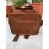 Vintage Genuine Leather Bag Rucksack Backpack Travel Men's New Laptop