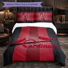 St. Louis Cardinals Pattern Microfiber 3Pcs Bedding Set Decor Duvet Cover Set For Bedroom Home Use