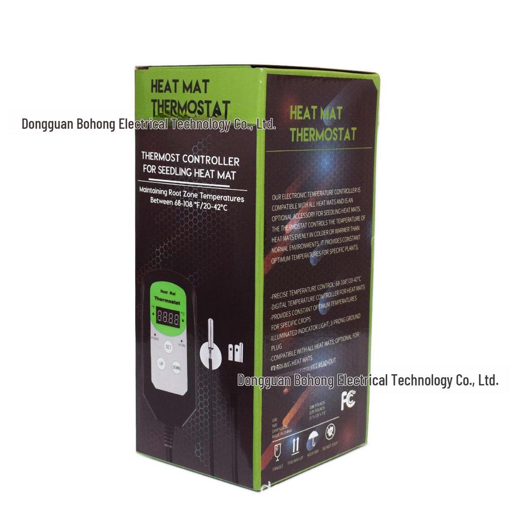 110V Digital Temperature & Humidity Controller for Heat Mats and Plant Crawlers