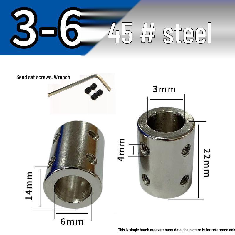 Редукторный соединитель диаметра жесткого вала двигателя 3-12 мм