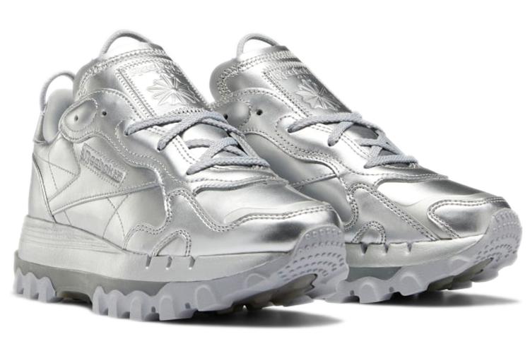 Reebok Cardi B x Reebok Wmns Classic Leather 'Silver Metallic Pewter' Women's GW2632