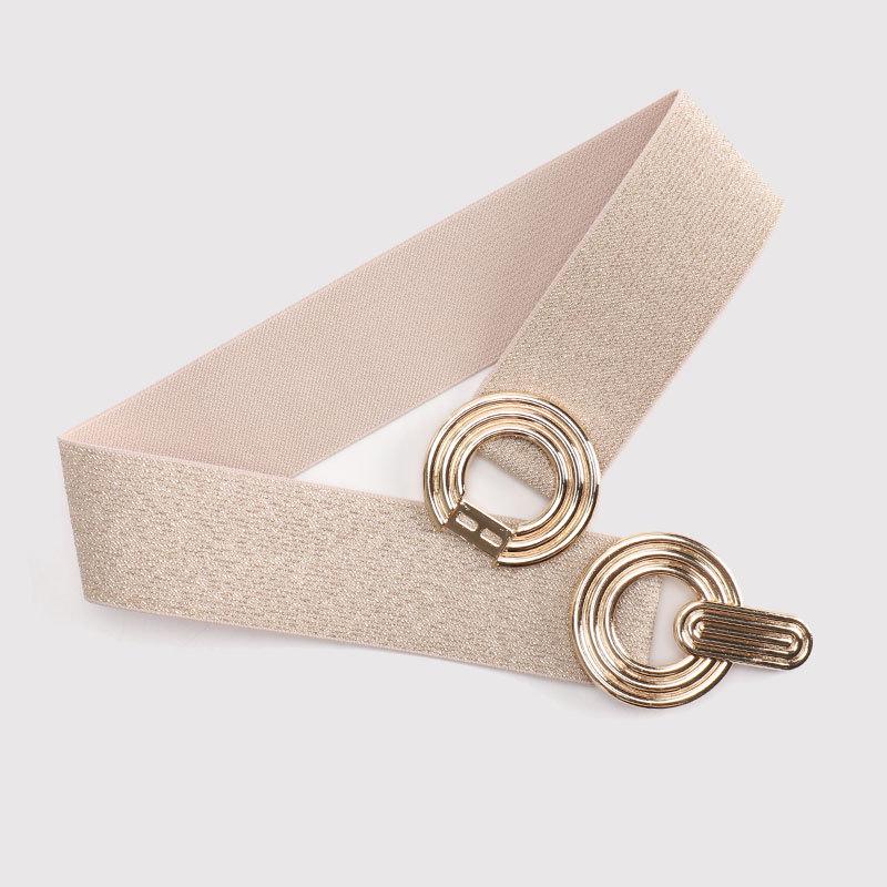 Women's Casual Elastic Waistband Decorative Fashion Belt