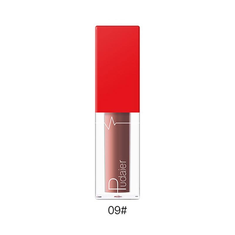 Pudaier 's New Non-stick Cup Lip Gloss Nude Matte Non-fading Lipstick Waterproof Lip Makeup