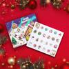 Christmas Advent Calender Gift Box 2025 Creative Diy Snowman Santa Claus Bracelet Countdown Calendar Box For Girls Year Gift