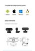 2K USB HD Computer Camera with 1080P Live Streaming, Driver-Free.