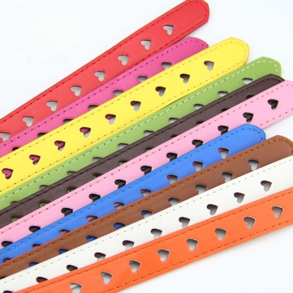 Alloy Buckle Waist Belt Hollow Heart Jeans Belt Versatile Cowgirl Buckle Belt Pants Decoration