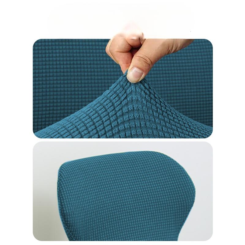 Modern Sleek Small Shell Chair Cover Chair Back To Back Integrated Chair Cover Irregular Form Dining Table and Chair Cover Dust-proof and Slip-proof
