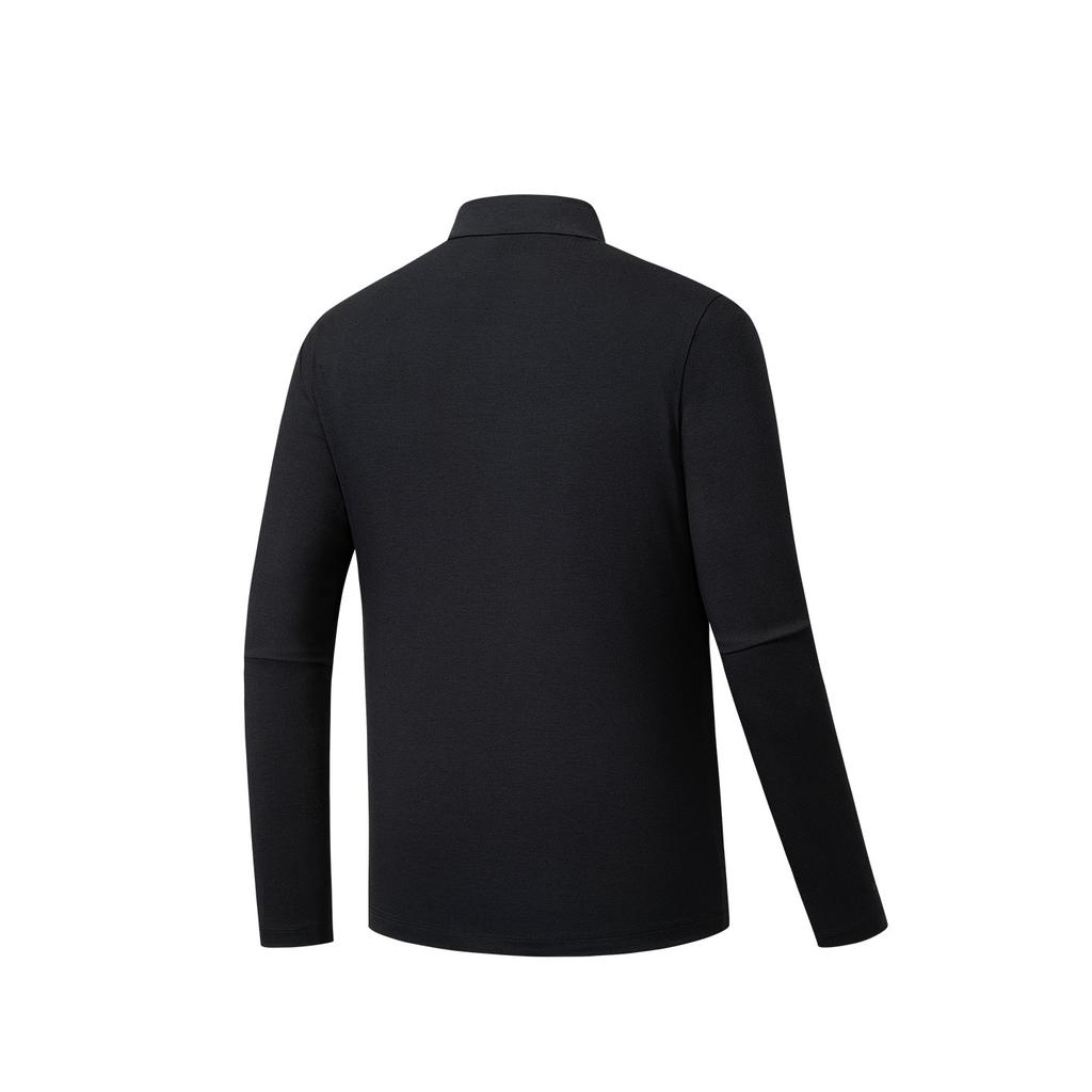 Anta Champion Glory Casual Pullover Knit Sweater Men sweater Basic-Black 152540405-4