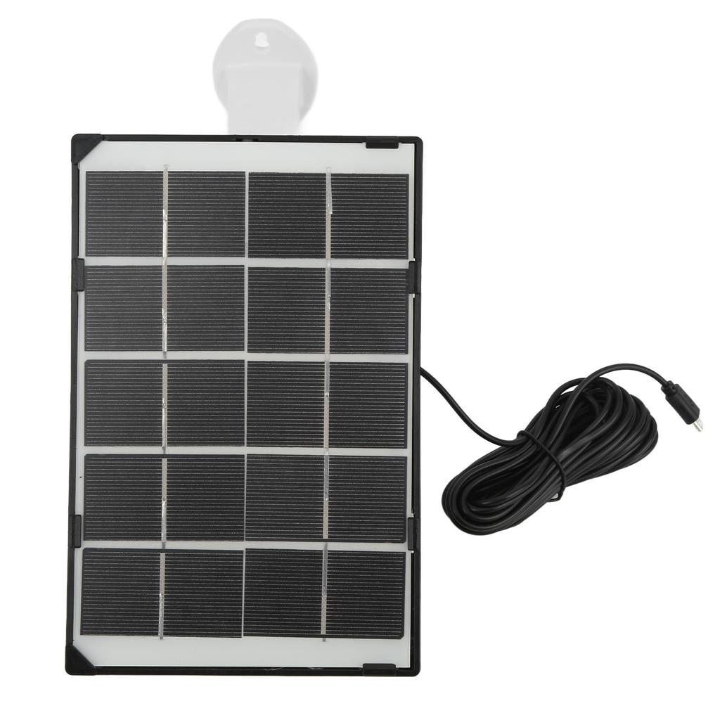 5V 6W Solar Panel Portable Solar Charging Panel Kit Mini USB Port for Outdoor Travelling