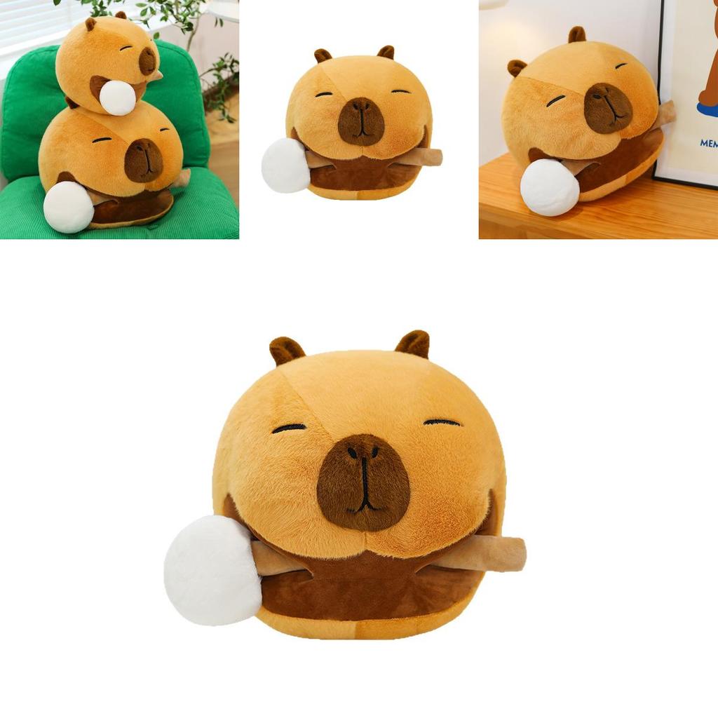 Plush Capybara Toy With Pp Cotton Filling For Kids And Home Decor