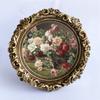 Round Resin Photo Frame Corrosion-resistant Not Fragile Living Room Dining Room Bedroom Entrance Hall Background Wall Decoration
