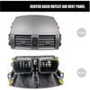 Air Outlet Car Center A/C Outlet Air Vent Panel with Switch Fit for Toyota Fit for Corolla 2008-2013 55670-02160 55663-02060 Attractive and Durable