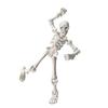 3D Printed Skeleton Action Figure Plastic Articulated Skeleton Toy with Movable Joints Collectible Action Figure for Desktop Decor