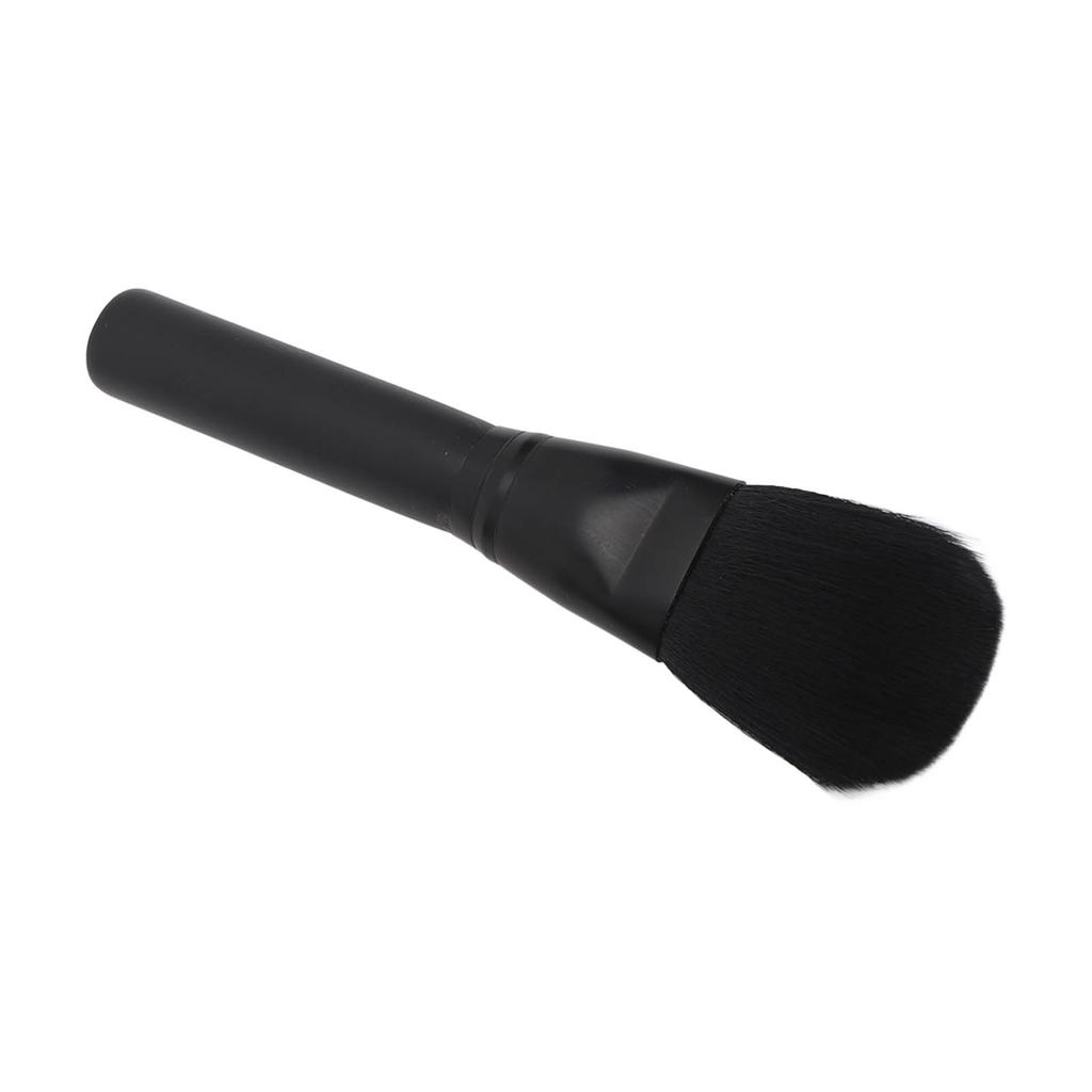 Large Powder Makeup Brush Soft Fluffy Wide Flat Top Blending Brush for Foundation Blush Black