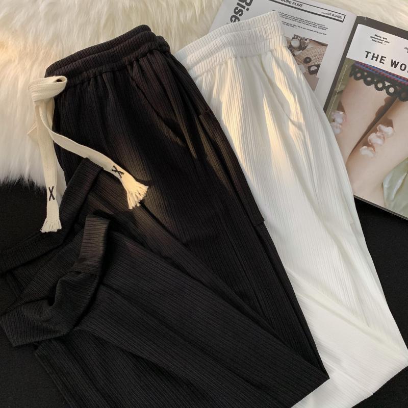 Men's Summer Ice Silk Cool Shorts - Japanese Retro Style Beach Pants