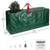 6/7/9FT Christmas Tree Storage Bag - PE Woven Waterproof Holiday Decor Organizer, Large Moving Bag for Xmas Decorations