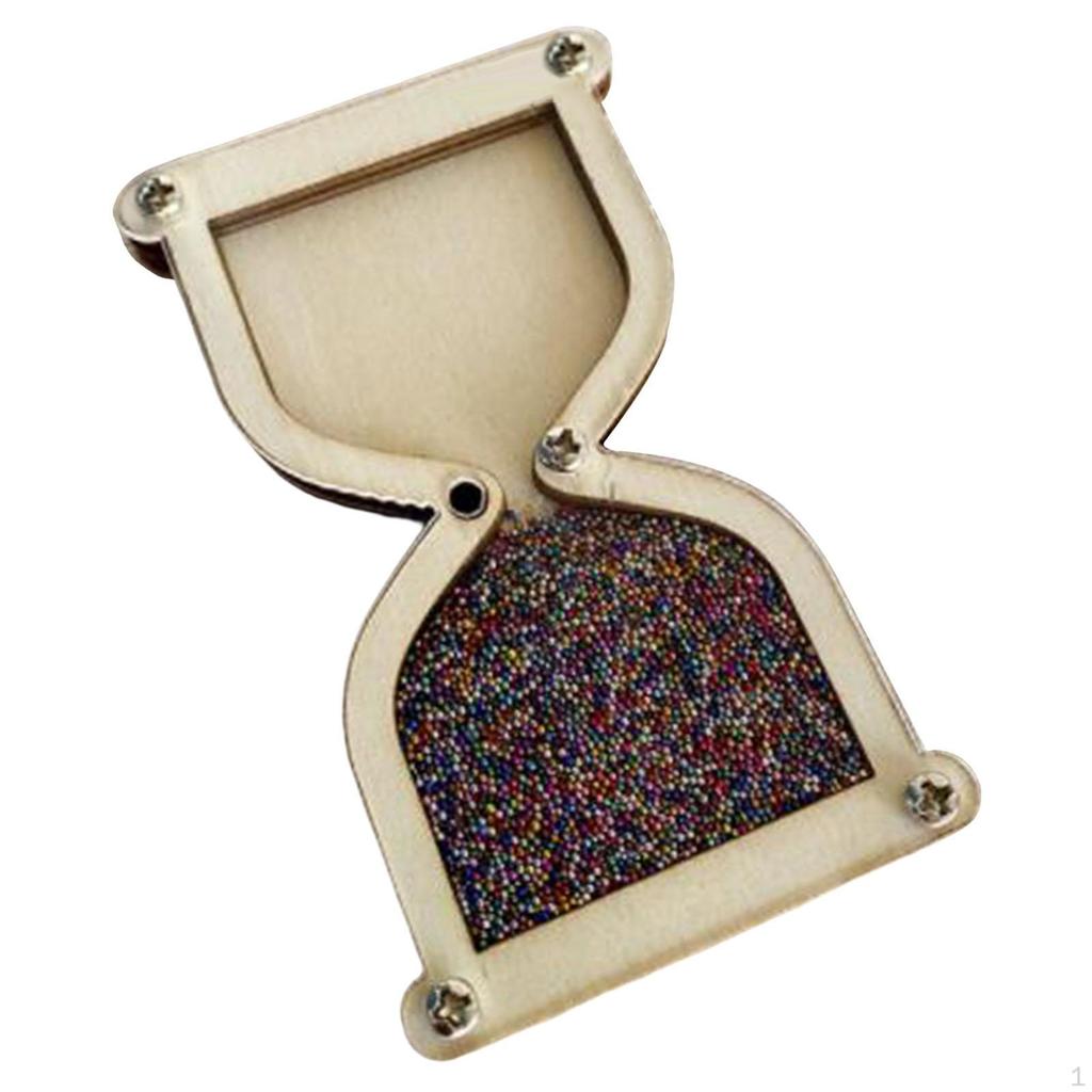 Baby Wooden Hourglass Toy Early Educational Toy, Enlightenment diy Montessori children 3 4 5 6 7 8