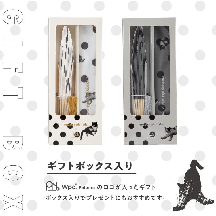 Patterns Masayuki Oki X Patterns Gift Box Fan Gray [2025] Wpc. Wpc. W084-OM008-204