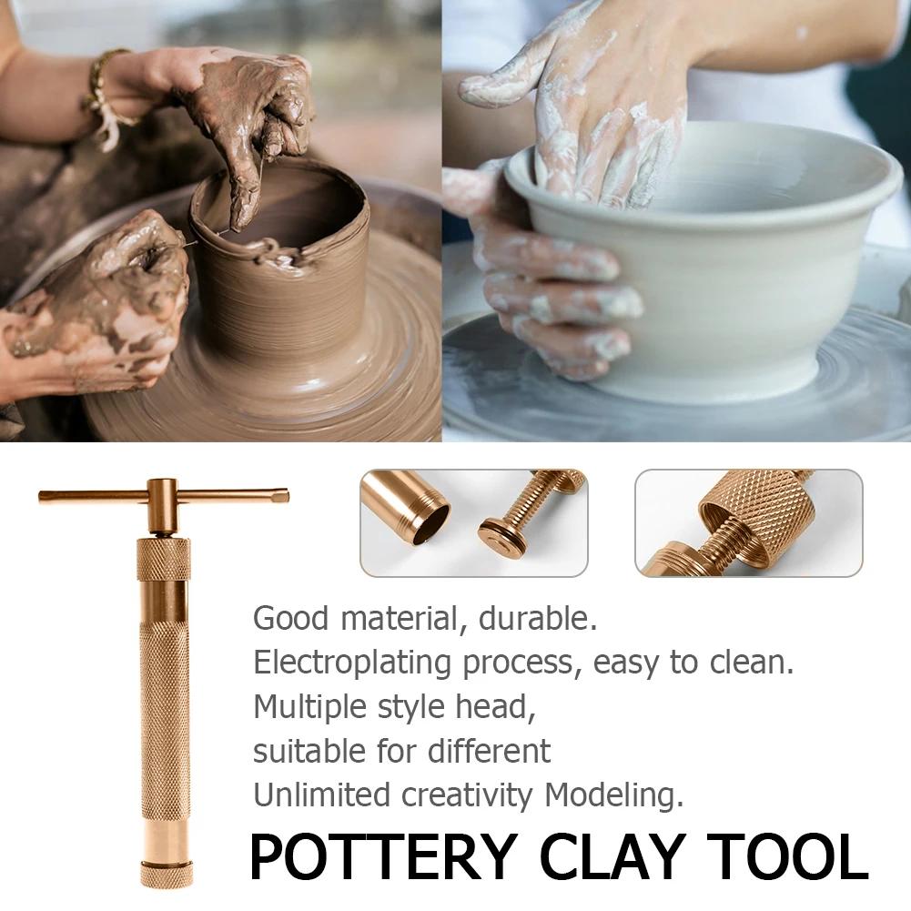 Cake Sculpture Polymer Tool Set Clay Cake Sculpture Gun With 20 Tips Clay Craft Perfect Rose Gold Sugar Paste Extruder Fondant