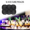 Easy To Clean Silicone Ice Cube Molds Reusable Diamond Ice Mold Premium Rose Shape Ice Molds  Party