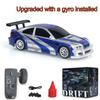 Vylepšené Gyro Mini Hračky 4WD 1/43 RC Rychlé Auto RTR 2.4G Rádiové Ovládání Závodní Driftovací Auto Pohon Všech Kol Vysokorychlostní Model Dárky