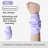 Sports Wrist Wraps for Sweating During Outdoor Running - Quick-Drying Wrist Towel for Fitness, High Elasticity and Breathability, Cold-Feeling Towel
