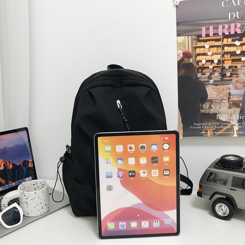 High School Student Schoolbag Male Ins Trendy Street Trendy Travel Bag Korean Female College Student Backpack Simple Backpack