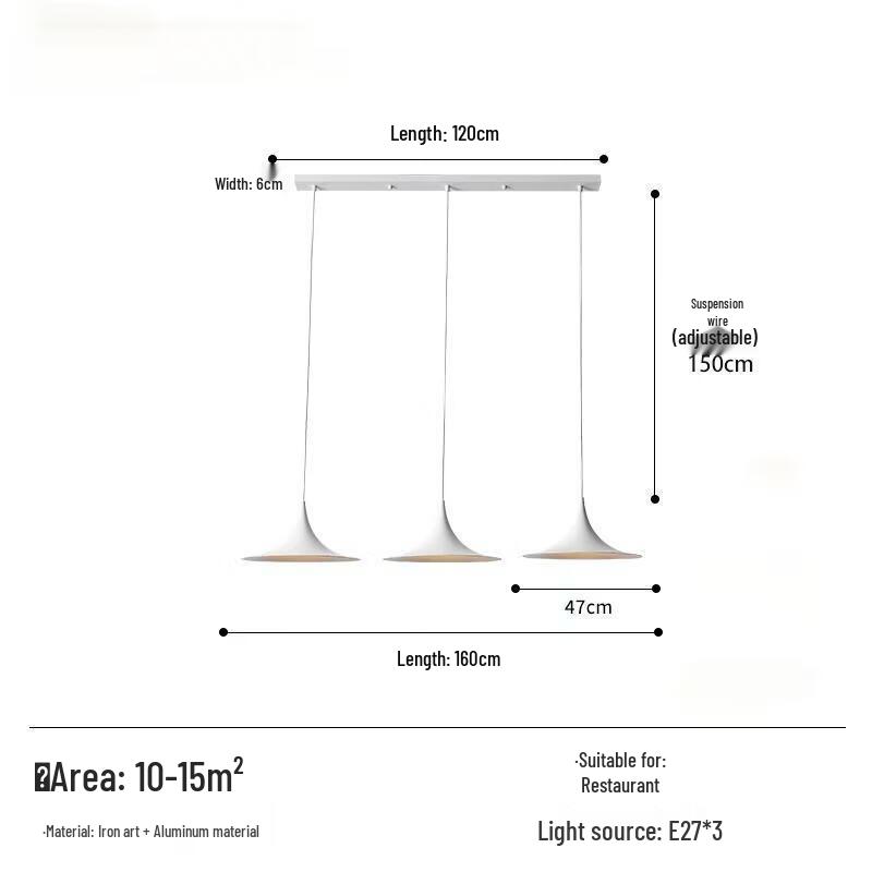 Nufeng Minimalist Creative Chandelier