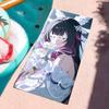 Columbina Genshin Impact Towel Sports Quick Dry Travel Camping Gear Sandproof Soft Light Large Beach Towel