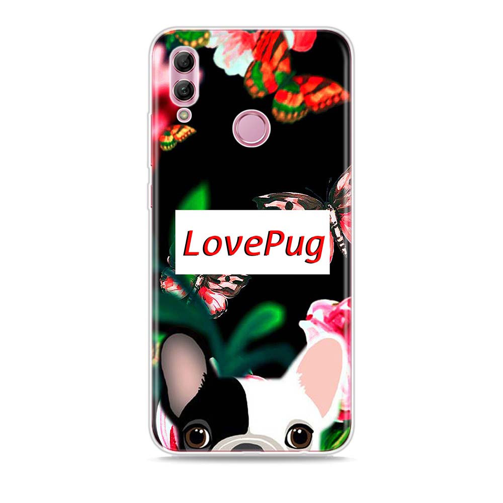 

Французский бульдог собака мопс силиконовый чехол для Honor 30 30S 30i 9 10 9A 9C 9S 9N 10i 10X 9X Lite Pro 5G чехол для телефона Honor 30 Pro Plus