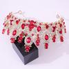 Handmade Crystal Crown Exquisite Baroque Headpiece Rhinestone Headband Bridal Tiara  Bridesmaid