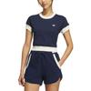 (WMNS) adidas Originals x Notitle Tennis T-Shirts 'Blue White' Women's IN1079