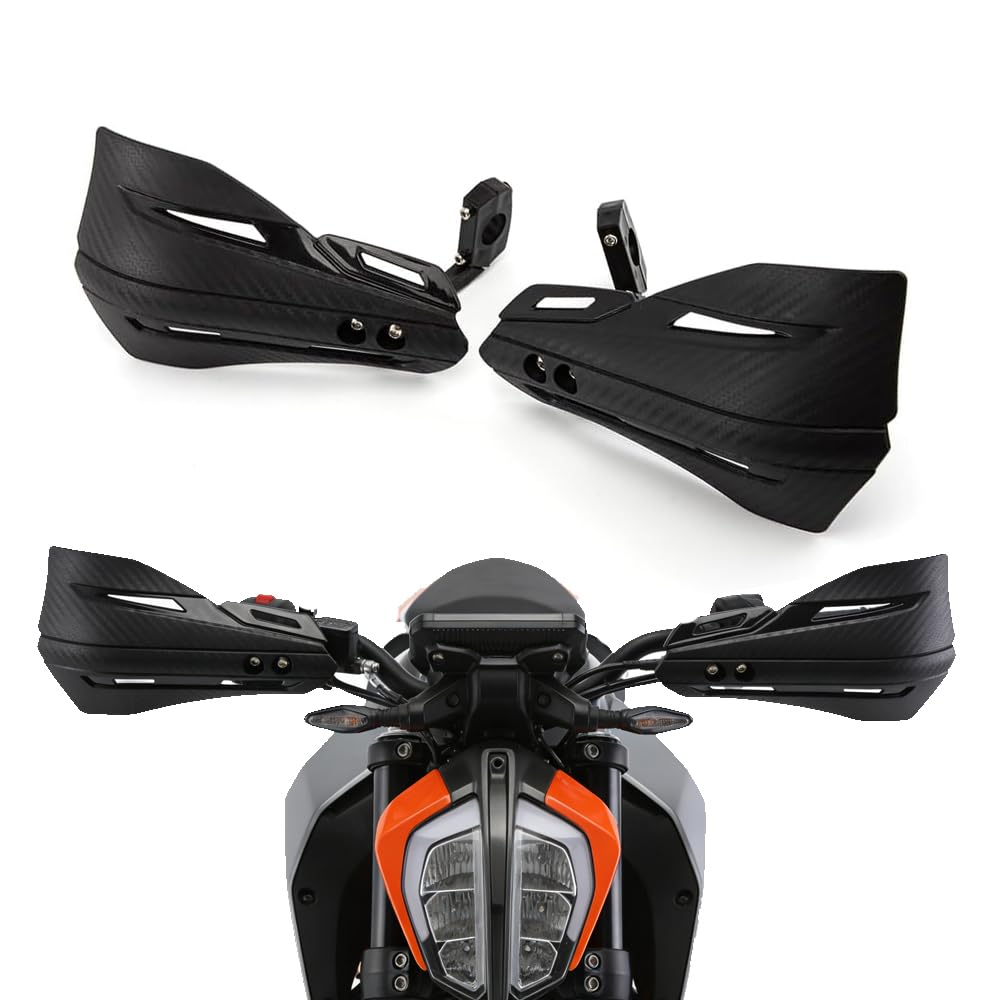 Защита руля мотоцикла Рукоятки 22 28 мм Защита для питбайка Мотоцикла MX Supermoto Гонки Квадроцикла Мотокросса Рукоятки чёрный