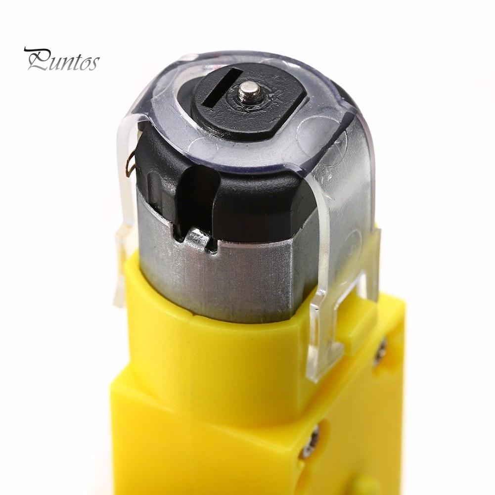 Für intelligente Roboter Spielzeug DC 3-6V Kunststoff Mini Elektrische Reduktion DC Getriebemotor