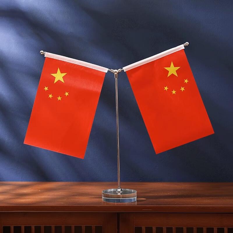 Y-Type National Flag Desk Ornament
