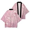 Japanese Traditional Dress Japanese Kimono Blossom Print Casual Comfort High Quality Kimono Half Sleeve Summer Fashion