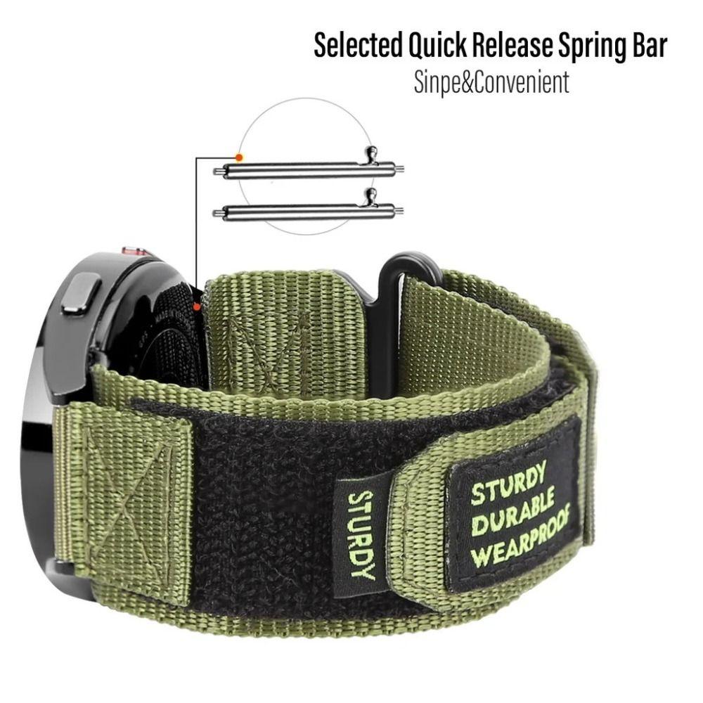 Adjustable Watch Wristband Nylon Watch Bracelet  Suitable For Samsung And Huawei Watch Strap