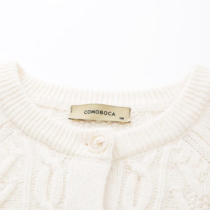 Women's Round Neck Thickened Wool Cardigan