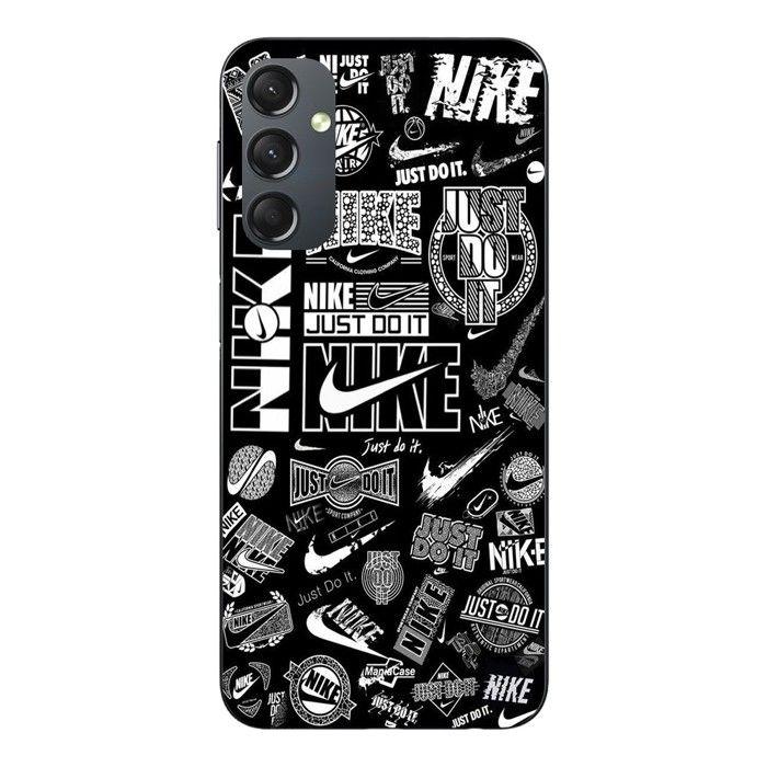 Coque de téléphone - MANIACASE - Samsung Galaxy A05s - Silicone TPU - Noir et blanc - Graffiti