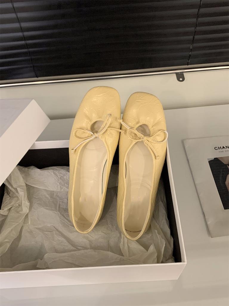 Flat-bottomed French Gentle Evening Shoes Women's Shoes 2025 New Spring Soft-soled Versatile Grandma Shoes with Skirts