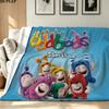 Oddbods Flanelldecke mit Aufdruck Hohe Qualität Warm Gemütlich Decke für Alle Jahreszeiten Perfekt für Geschenke Heimdekoration