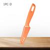 Stainless Steel Kitchen Boning Knife Plastic Handle Meat Cleaver Butcher Kitchen Knives Fruit Meat Steak Knife with Knife Cover