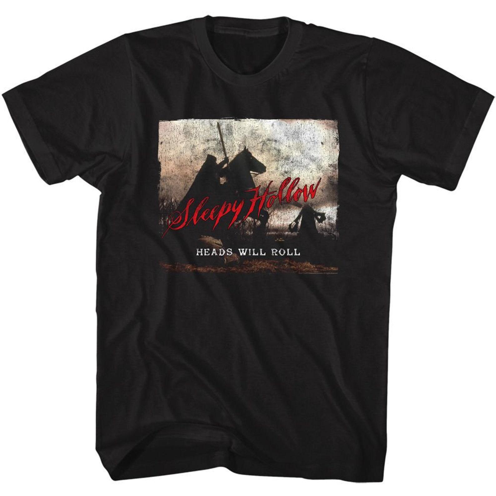 Sleepy Hollow Heads Will Roll Black Classic T-Shirt M