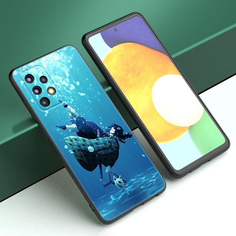 Anime Demon Slayer Phone Case For Samsung A04 A21 A30 A50 A52 S A13 A14 A22 A23 A32 A53 A73 5G A11 A12 A31 A33 A51 A70 A71 A72